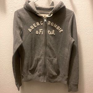 Abercrombie & Fitch Zip Up Sweatshirt